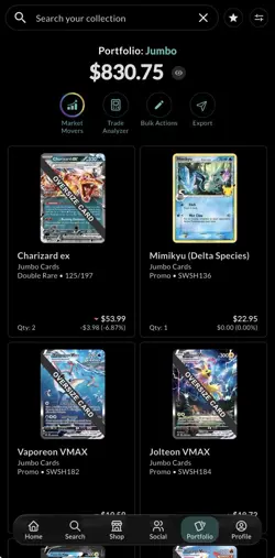 $800+ Value Must Go Pokemon Jumbo Card Mixed Lot 194 Cards TagTeam, Vmax, & More - Image 2