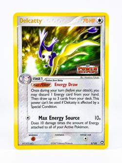 Pokemon TCG – Delcatty 8/108 – Rare – EX Power Keepers - NM - Image 1