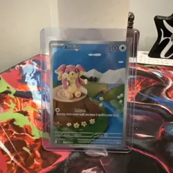 Audino 151/086 - Pokemon TCG - Black Bolt Illustration Rare Holo - Image 1