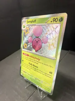Jumpluff 098/091 SV: Paldean Fates Holo Shiny Rare Pokemon Near Mint - Image 3