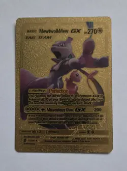 Pokemon TCG Mewtwo & Mew GX TAG TEAM 71/236 Unified Minds Holo Ultra Rare - Image 1