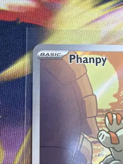 2024 Pokemon Surging Sparks Phanpy 205/191 Illustration Rare - Image 3