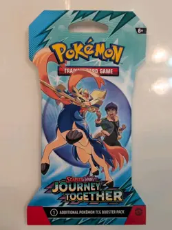 Pokemon TCG Art Set 4 Packs Journey Together Factory Sealed New Fast Shipping - Image 4