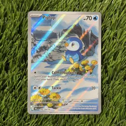 Piplup 098/094 Phantasmal Flames Illustration Rare NM/M - Image 1