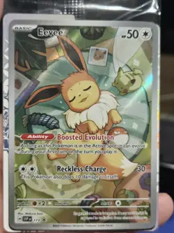 Pokemon Eevee Promo Prismatic Evolutions 173 Sealed Scarlet and Violet Mint - Image 1