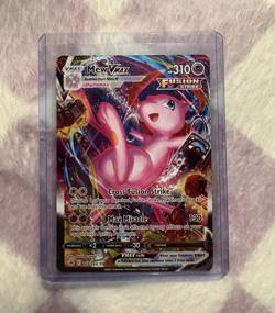 Pokemon TCG Mew VMAX 269/264 Swsh08 Fusion Strike Secret Rare Alt Art Holo! - Image 1