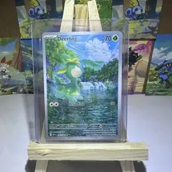 Pokemon TCG Deerling Sv: White Flare 091/086 Illustration Rare Full Art Holo - Image 2
