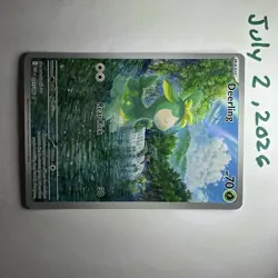 Pokemon TCG Deerling Sv: White Flare 091/086 Illustration Rare Full Art Holo - Image 3
