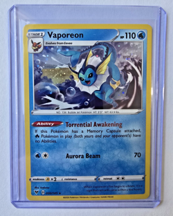 Pokemon - Vaporeon - 030/185 - Cosmos Holo Rare - Vivid Voltage - NM/M - Image 1