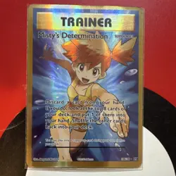 The Pokemon Company Misty's Determination 108/108 Evolutions Ultra Rare Holo - Image 1
