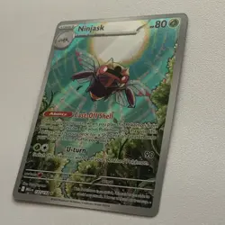 Pokemon TCG Ninjask 137/132 ME01 Mega Evolution Holo English Stage 1 80 HP - Image 2