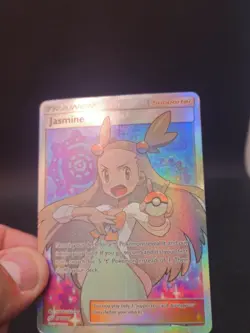 Pokemon Jasmine Team Up Trainer Full Art Ultra Rare Holo Card 177/181 - Image 5