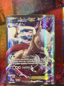 Mewtwo EX XY125 - 2016 Pokemon XY Black Star Promo mp - Image 1