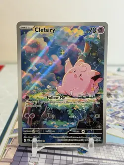 Pokemon 2025 Clefairy 094/088 IR Perfect Order: POR English NM - Image 1