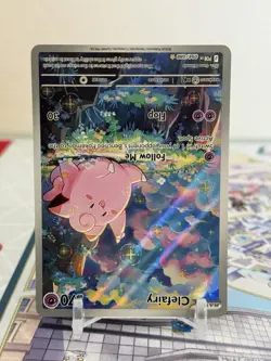 Pokemon 2025 Clefairy 094/088 IR Perfect Order: POR English NM - Image 3
