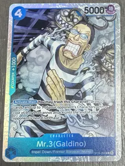 Mr. 3 (Galdino) | OP16-056 SR | One Piece TCG |Time Of Battle | Eng | Foil | NM - Image 1