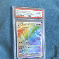 The Pokemon Company Charizard VSTAR Swsh09 Brilliant Stars EN #174 PSA 10 - Image 1