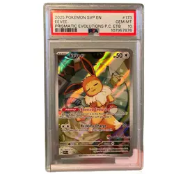 Pokemon Eevee #173 2025 EN Holo SV Scarlet & Violet Promo PSA 10 Exclusive - Image 1