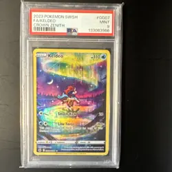 Pokemon TCG Keldeo PSA 9 Full Art Holo GG07/GG70 - Crown Zenith GG EN 2023 - Image 1
