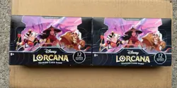 Disney Lorcana Rise of the Floodborn Booster Box X 2 4050368982711 - Image 1
