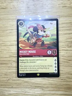 Mickey Mouse - Brave Little Tailor - LEGENDARY Non-Foil 115/204 - Disney Lorcana - Image 1