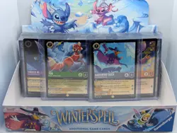 Disney Lorcana Winterspell 280+ Bulk Card Lot (C,UC,R,SR,L) Regular & Foil - Image 1