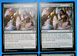 4x Cartographer's Survey Innistrad Crimson Vow 2021 Mtg Card Sorcery Forest 190 - Image 2