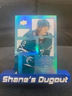 2024-25 Upper Deck Hockey Series 2 Will Smith #P58 UD PORTRAITS - Sharks - Image 1