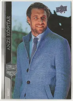 2020 2020-21 Upper Deck Photo Variation #88 Anze Kopitar Suit Los Angeles Kings - Image 1