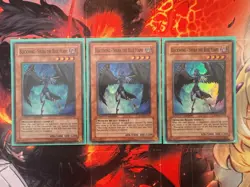 Yugioh | RGBT-ENPP2 | Blackwing - Shura the Blue Flame Super Rare Playset - Image 1