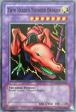 Twin-Headed Thunder Dragon - RP01-EN042 - Common - Unlimited Edition (2020 Date - Image 1