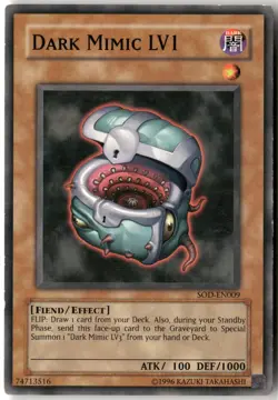Dark Mimic LV1 SOD-EN009 LP - Image 1