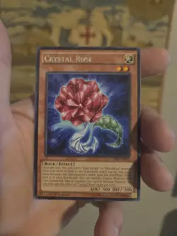 Crystal Rose CORE-EN012 Rare Clash of Rebellions Yu-Gi-Oh 1st Edition MP - Image 1