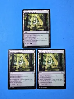 1x Golgari Rot Farm Double Masters 2022 2X2 Mtg Magic Gathering Card Land 324 - Image 1