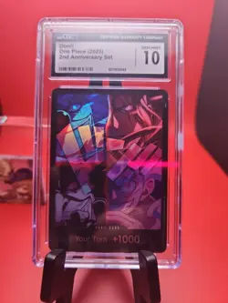 DON!! Card (English Version 2nd Anniversary Set) One Piece Cards Foil CGC10 - Image 1