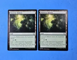 2x Llanowar Reborn Commander March Of The Machine Mtg Magic Card Land Mana 413 - Image 1