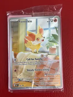 Fennekin 080 Card | Pokemon Center STAMPED | Sealed - Chaos Rising ETB Promo - Image 1