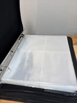 Pokemon Card Binder With Sleeves With Wrist Band For Easy Carry New - Image 2