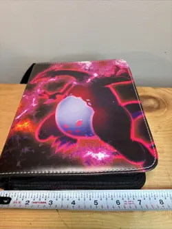 Pokemon Card Binder With Sleeves With Wrist Band For Easy Carry New - Image 4