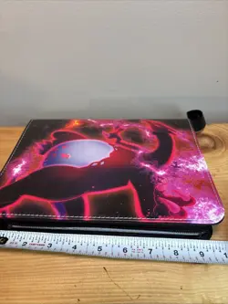 Pokemon Card Binder With Sleeves With Wrist Band For Easy Carry New - Image 5