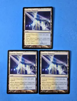 3x Azorius Chancery Dissension 2006 Mtg Magic Gathering Card Dual Land 170 - Image 1