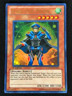 Yugioh Space-Time Police GENF-EN023 1st Ultra (NM) - Image 1