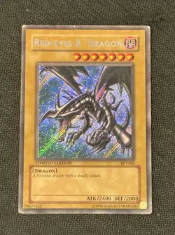 Yu-Gi-Oh! Red-Eyes B. Dragon BPT-005 2002 Collectors Tin Limited Edition MP/HP - Image 1