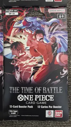 One Piece The Time Of Battle Op-16 Sleeved Booster Packs Lot Of 4 - Image 3