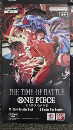 One Piece The Time Of Battle Op-16 Sleeved Booster Packs Lot Of 4 - Image 4