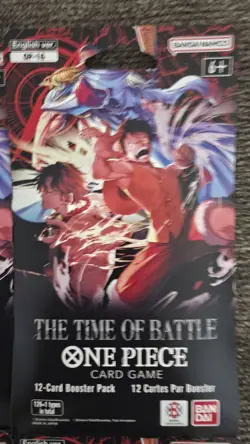 One Piece The Time Of Battle Op-16 Sleeved Booster Packs Lot Of 4 - Image 5