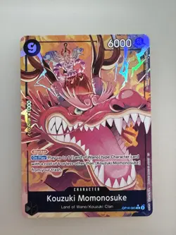 The Time of Battle #OP16-085 Kouzuki Momonosuke (085) (Alternate Art) - Image 1