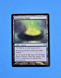 1x Moonring Island Shadowmoor 2008 SHM Mtg Magic Gathering Card Land Mana 276 - Image 1