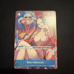 One Piece TCG Boa Hancock Promo P-066 Mint/Nm English Card Non Holo - Image 1