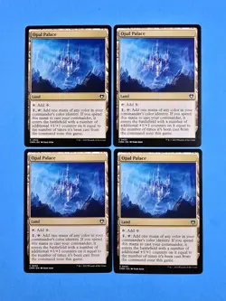 4x Opal Palace Commander Masters 2023 CMM Mtg Magic Gathering Card Land Mana 422 - Image 1
